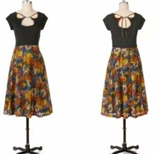 Anthropologie Viola Floral Dress